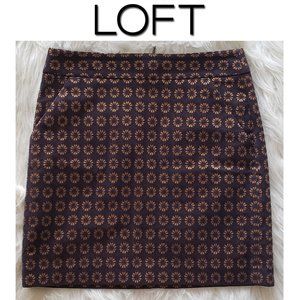 🦋Loft Pencil Mini Skirt Size 2P